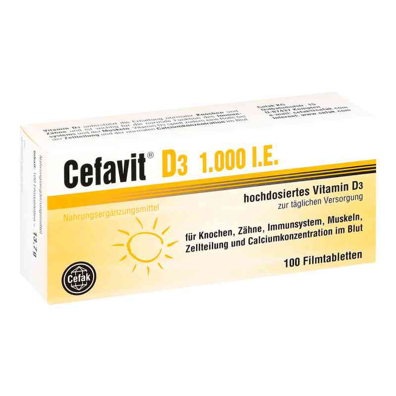Cefavit D3 1.000 I.e. Filmtabletten (100 stk) – PZN 12490009