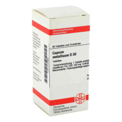 Cuprum Metallicum D 30 Tabletten (80 stk) – PZN 2127880