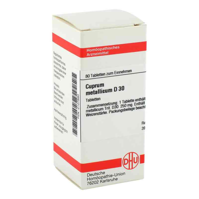 Cuprum Metallicum D 30 Tabletten (80 stk) – PZN 2127880