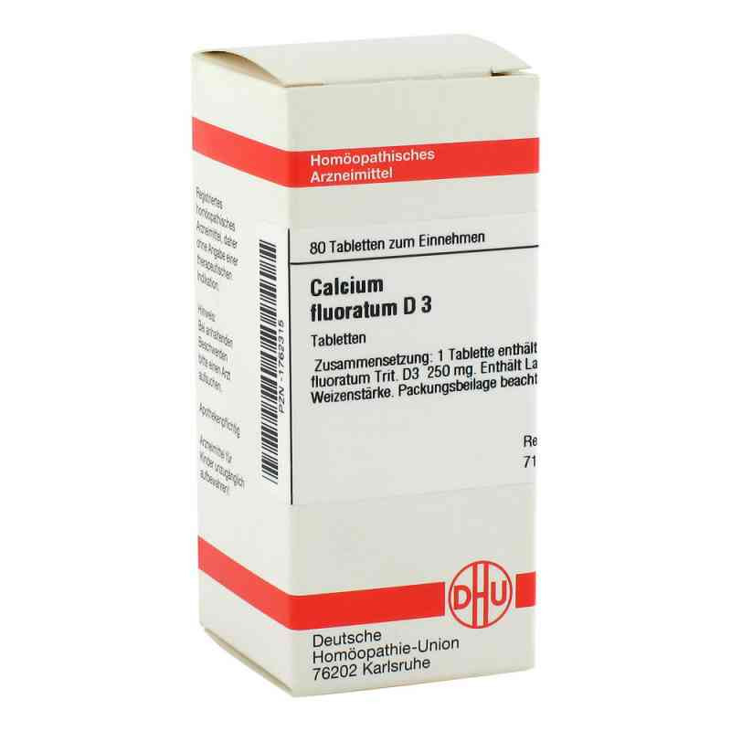 Calcium Fluoratum D 3 Tabletten (80 stk) – PZN 1762315