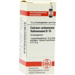 Calcium Carbonicum D 15 Globuli Hahnemanni (10 g) – PZN 7246543