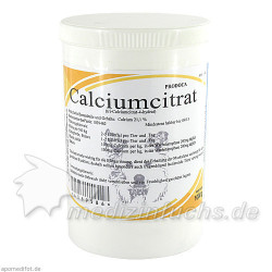 CALCIUMCITRAT vet, 1000 G – PZN 4089586