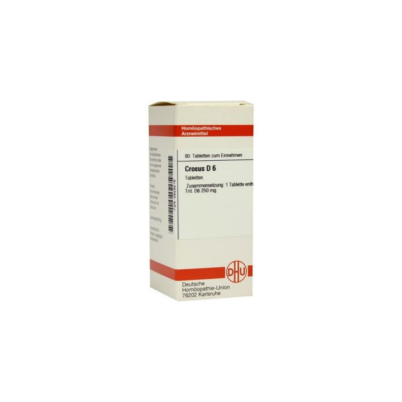 Crocus D 6 Tabletten (80 stk) – PZN 2629216