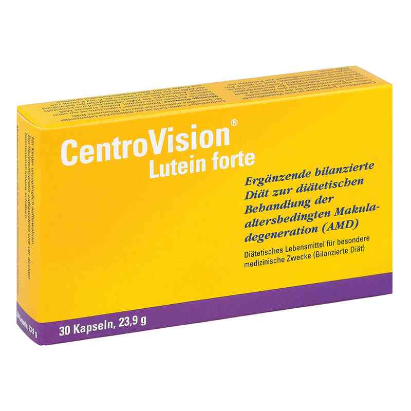 Centrovision Lutein forte Omega 3 Kapseln (30 stk) – PZN 6722869