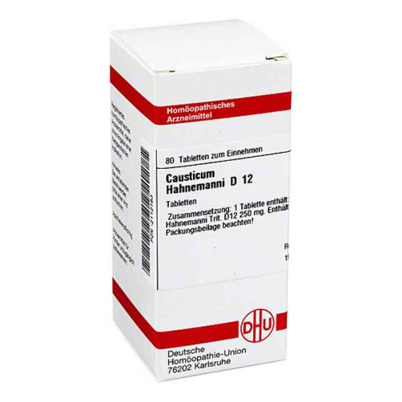 Causticum Hahnemanni D 12 Tabletten (80 stk) – PZN 2112163