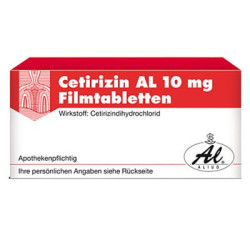 Cetirizin AL 10mg (7 stk) – PZN 2406640