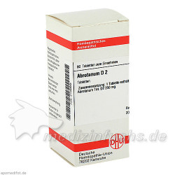 ABROTANUM D 2, 80 ST – PZN 2108658