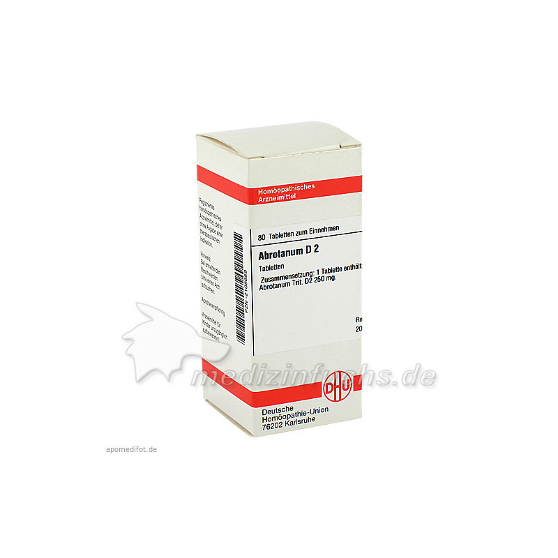 ABROTANUM D 2, 80 ST – PZN 2108658