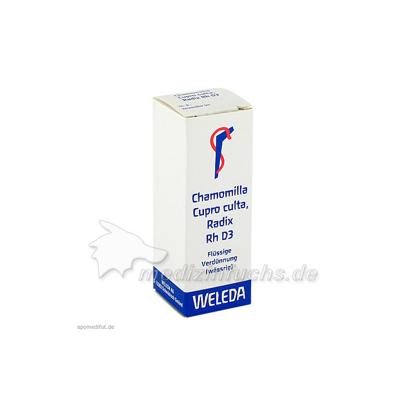 CHAMOMILLA CU CUL RA RH D3, 20 ML – PZN 1630097