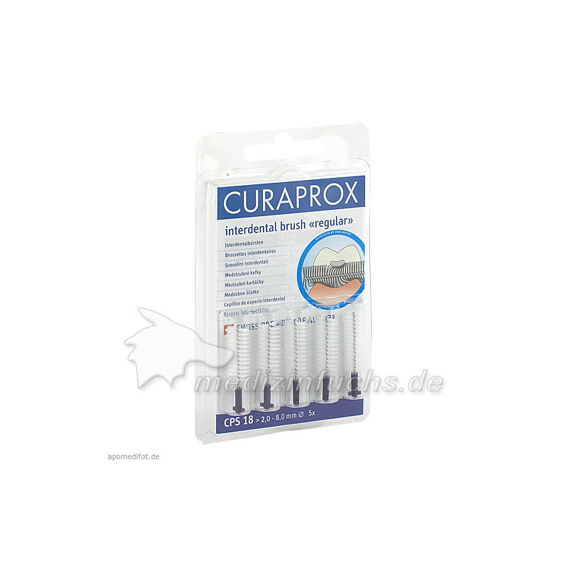 CURAPROX CPS18 Interdental 2-8mm, 5 ST – PZN 5906567