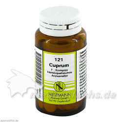 Cuprum F Komplex 121, 120 ST – PZN 1012985