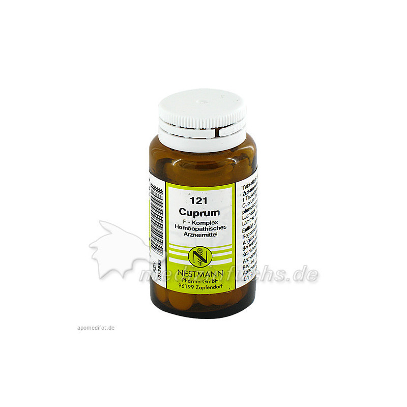 Cuprum F Komplex 121, 120 ST – PZN 1012985