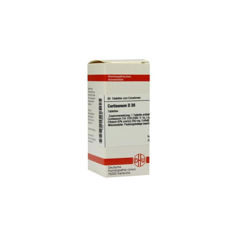 Cortisonum D 30 Tabletten (80 stk) – PZN 7165879