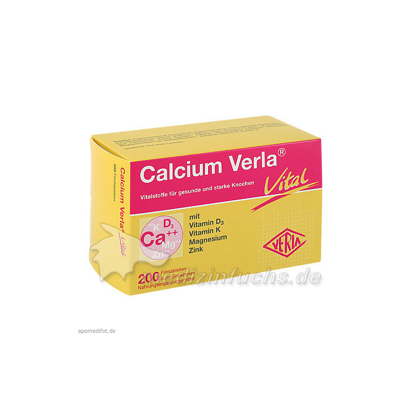 Calcium Verla Vital, 200 ST – PZN 9704837