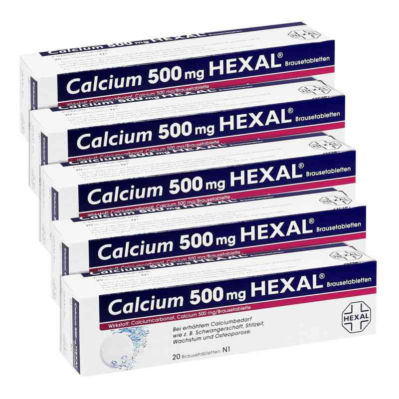 Calcium 500 Hexal Brausetabletten (100 stk) – PZN 8100220
