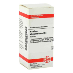 Calcium Phosphoricum D 4 Tabletten (80 stk) – PZN 1762870