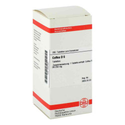 Coffea D 6 Tabletten (200 stk) – PZN 2897081