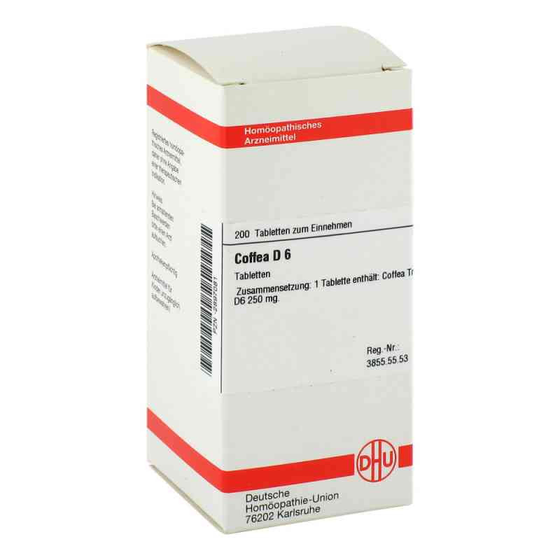 Coffea D 6 Tabletten (200 stk) – PZN 2897081
