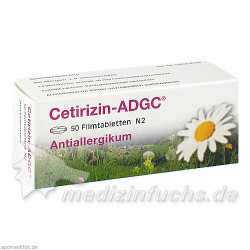 Cetirizin-ADGC, 50 ST – PZN 2662780