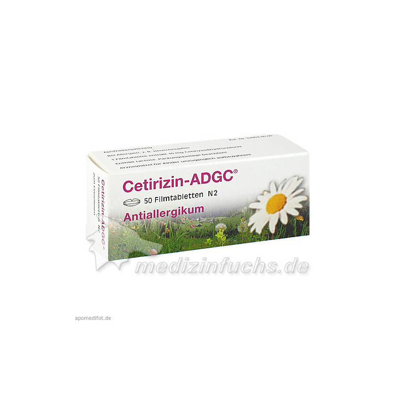 Cetirizin-ADGC, 50 ST – PZN 2662780