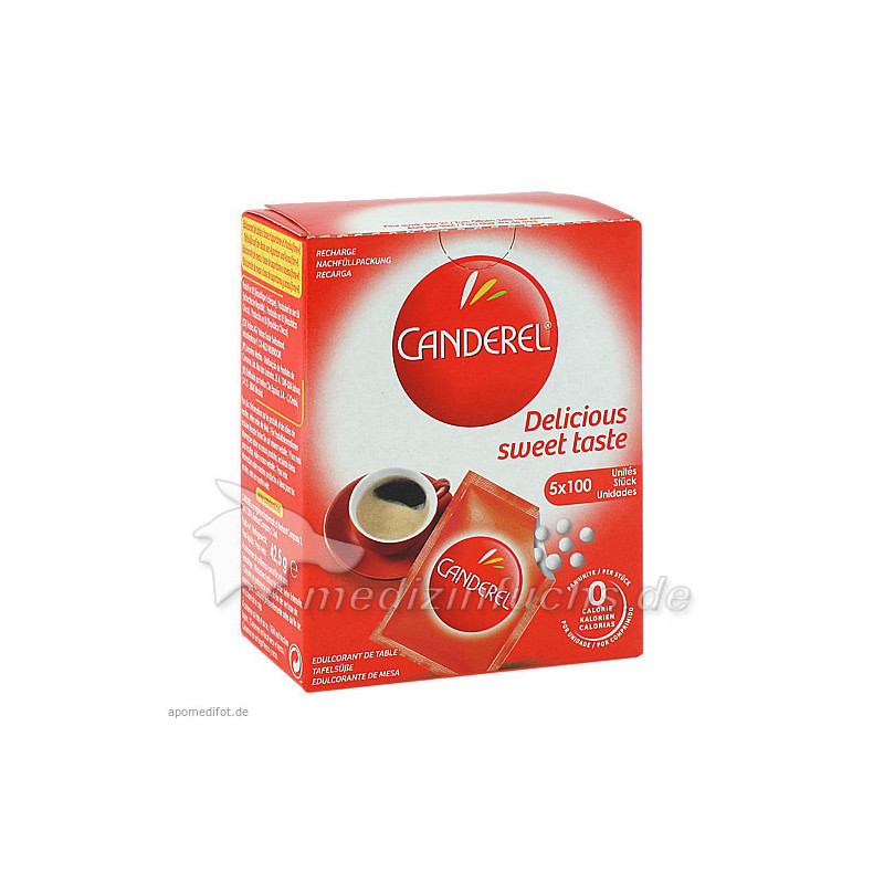 CANDEREL NACHFUELLPACKUNG Stückchen, 500 ST – PZN 3087792