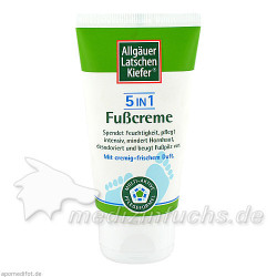 Allgäuer Latschenkiefer 5 in 1 Fußcreme, 75 ML – PZN 10758821