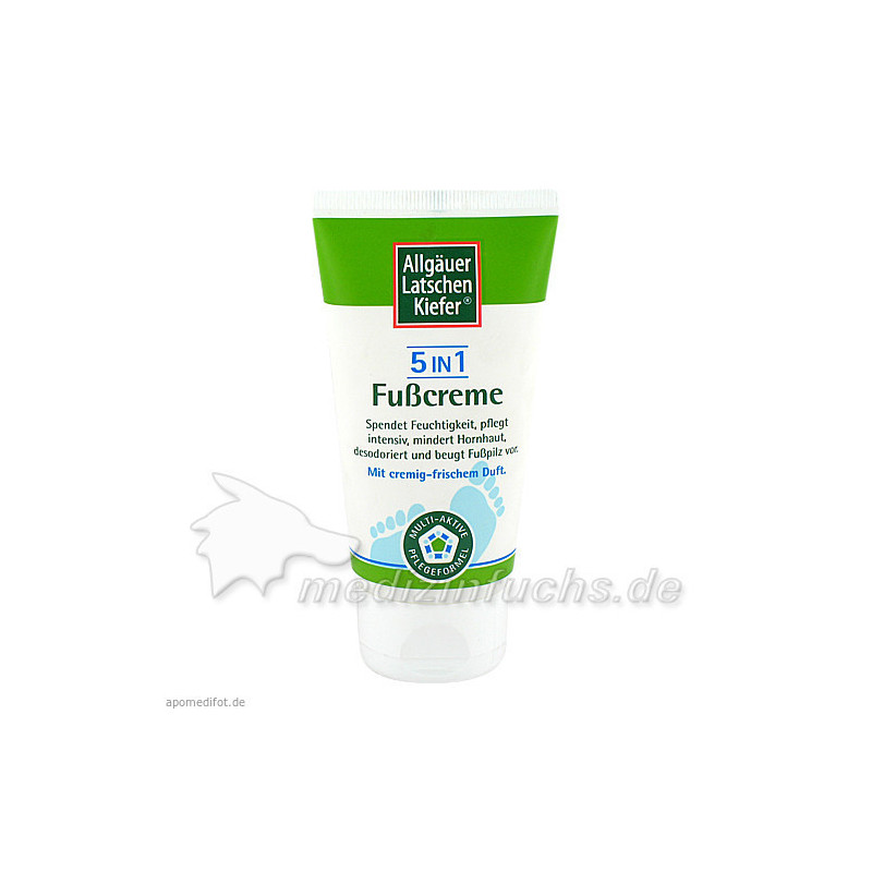 Allgäuer Latschenkiefer 5 in 1 Fußcreme, 75 ML – PZN 10758821