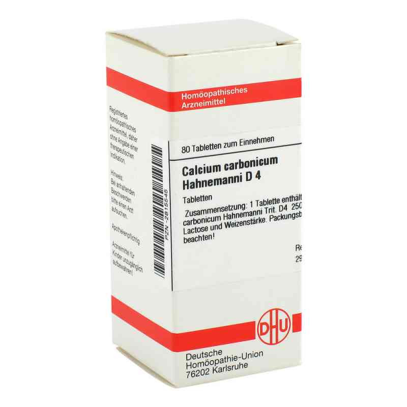Calcium Carbonicum D 4 Tabletten Hahnemanni (80 stk) – PZN 2815545