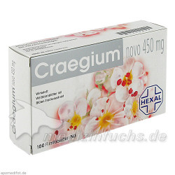 Craegium novo 450mg, 100 ST – PZN 1359849