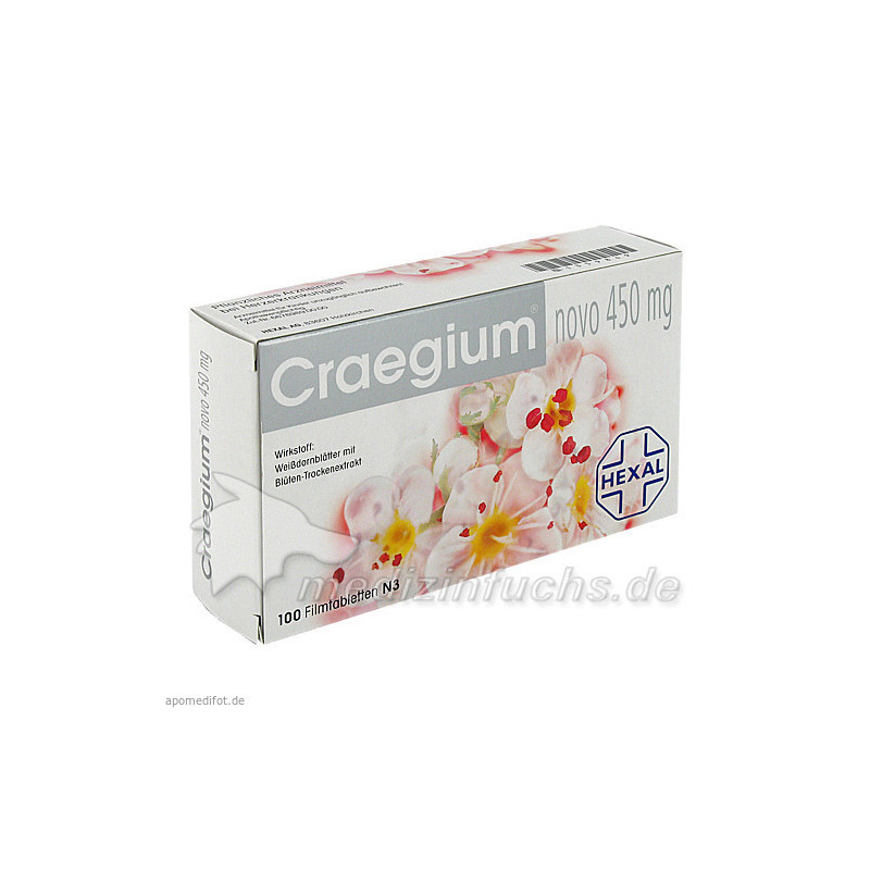 Craegium novo 450mg, 100 ST – PZN 1359849