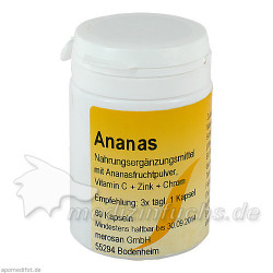 Ananas Aktiv Kapseln, 60 ST – PZN 44032