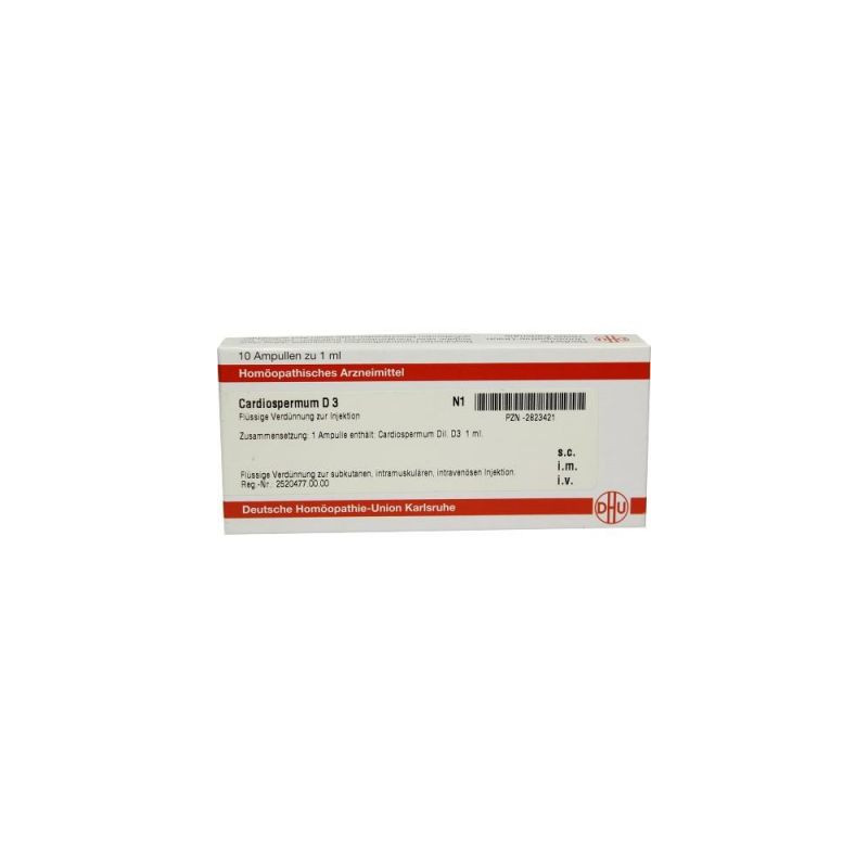 Cardiospermum D 3 Ampullen (10X1 ml) – PZN 2823421