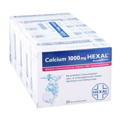 Calcium 1000mg HEXAL (100 stk) – PZN 7383955