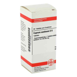 Cuprum Aceticum D 6 Tabletten (80 stk) – PZN 2128069