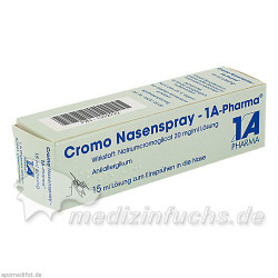 Cromo Nasenspray-1A Pharma, 15 ML – PZN 1332922