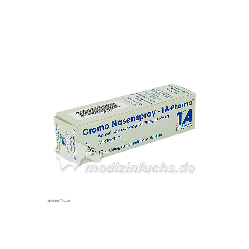 Cromo Nasenspray-1A Pharma, 15 ML – PZN 1332922