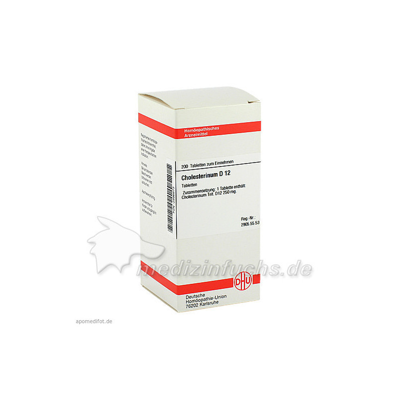 CHOLESTERINUM D12, 200 ST – PZN 2896673