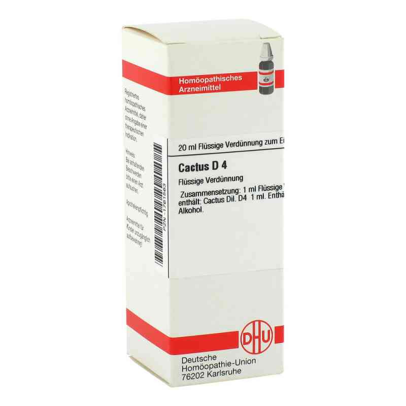 Cactus D 4 Dilution (20 ml) – PZN 1761563