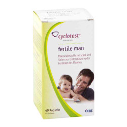 Cyclotest fertile man Mikronährstoffe Kapseln (60 stk) – PZN 6834775
