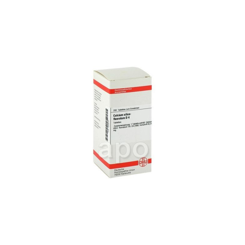 Calcium Silico Fluor. D 4 Tabletten (200 stk) – PZN 4209731