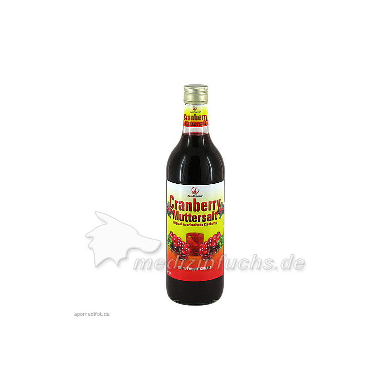 Cranberry Muttersaft 100%, 750 ML – PZN 6917923