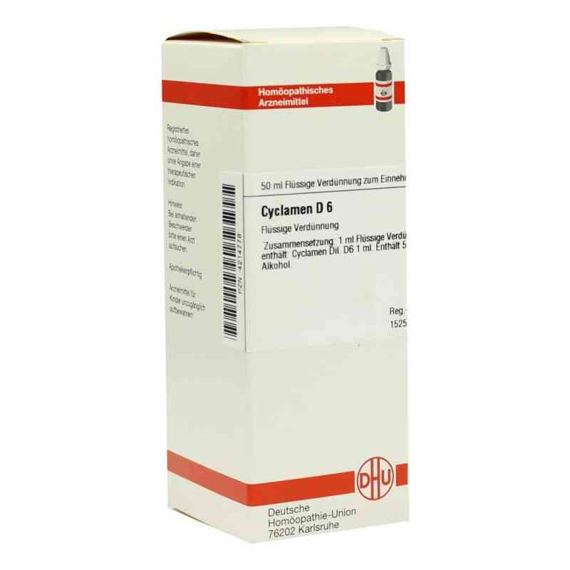 Cyclamen D 6 Dilution (50 ml) – PZN 4214778