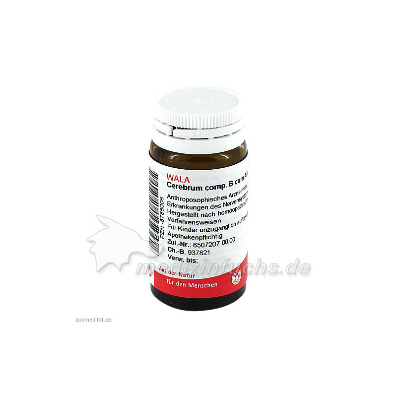 CEREBRUM COMP B C AUR COMP, 20 G – PZN 8785006
