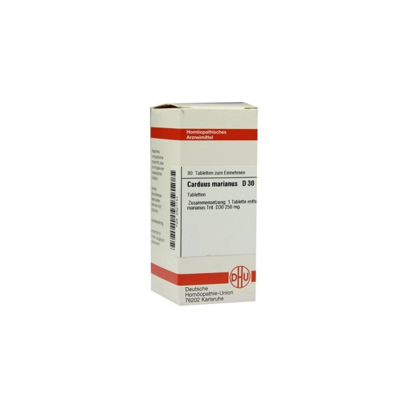Carduus Marianus D 30 Tabletten (80 stk) – PZN 2627743