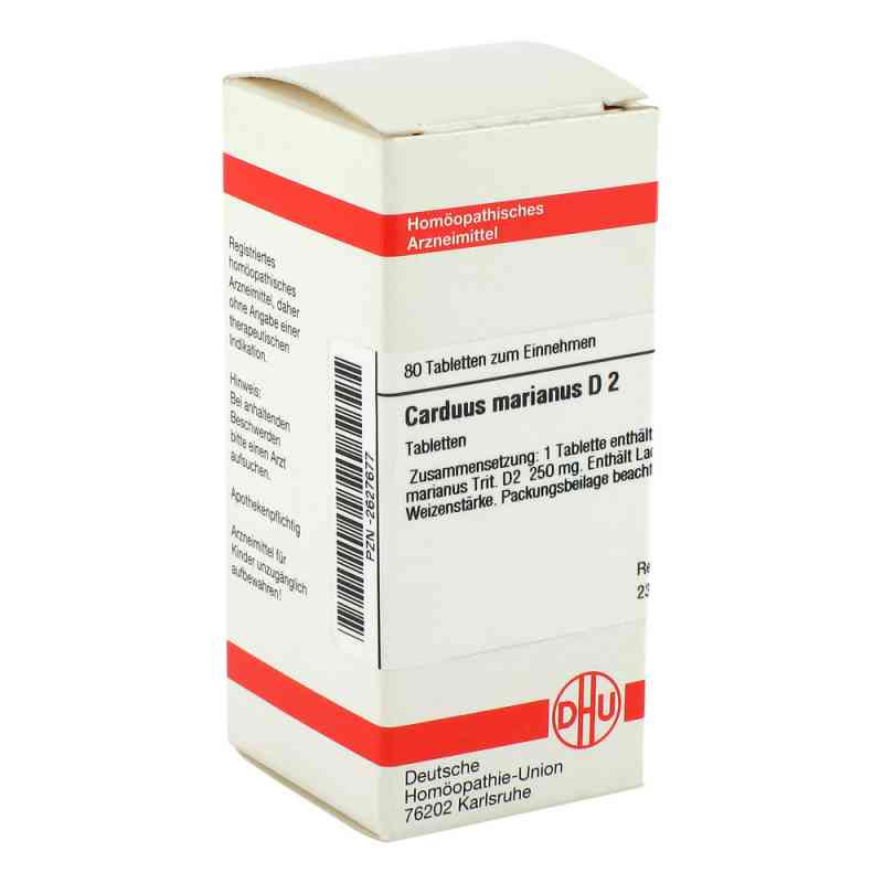 Carduus Marianus D 2 Tabletten (80 stk) – PZN 2627677