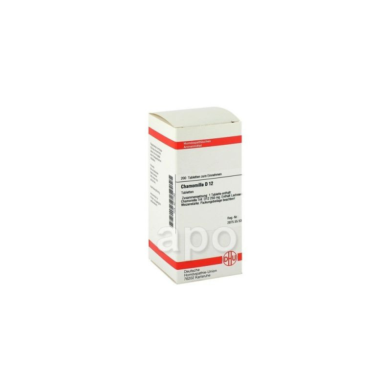 Chamomilla D 12 Tabletten (200 stk) – PZN 4211780
