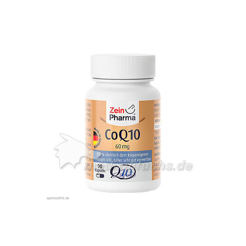 Coenzym Q10 Kapseln 60mg, 90 ST – PZN 9096355