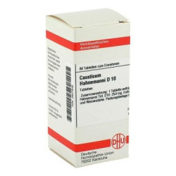 Causticum Hahnemanni D 10 Tabletten (80 stk) – PZN 2627849