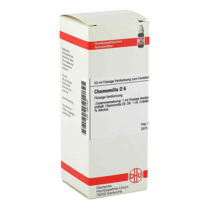 Chamomilla D 6 Dilution (50 ml) – PZN 2801537