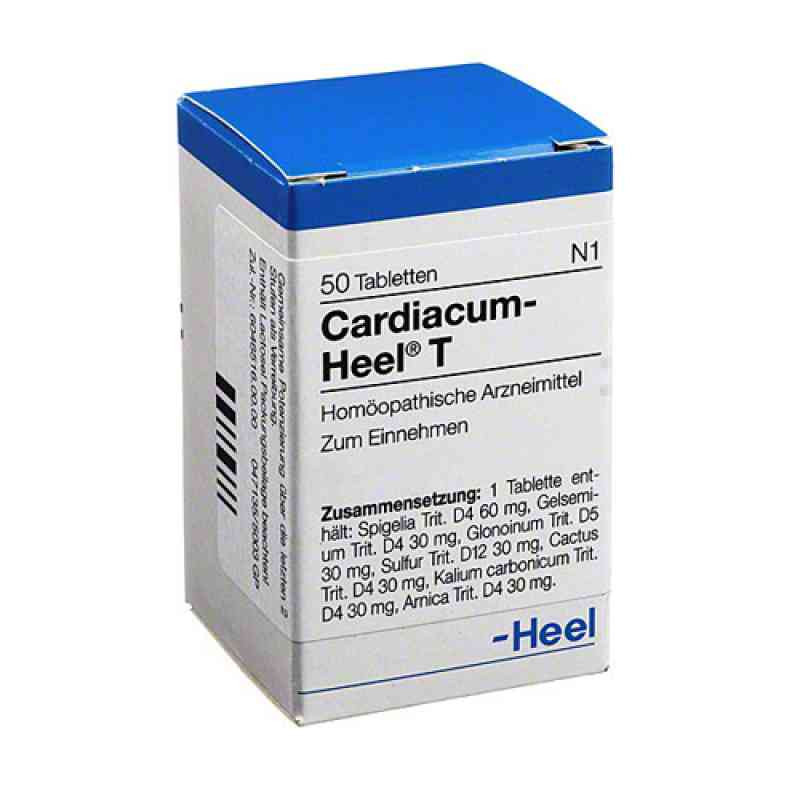 Cardiacum Heel T Tabletten (50 stk) – PZN 2740215